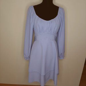 NWT!!  Gorgeous ZJCT Lightest Sky Blue Dress Medium